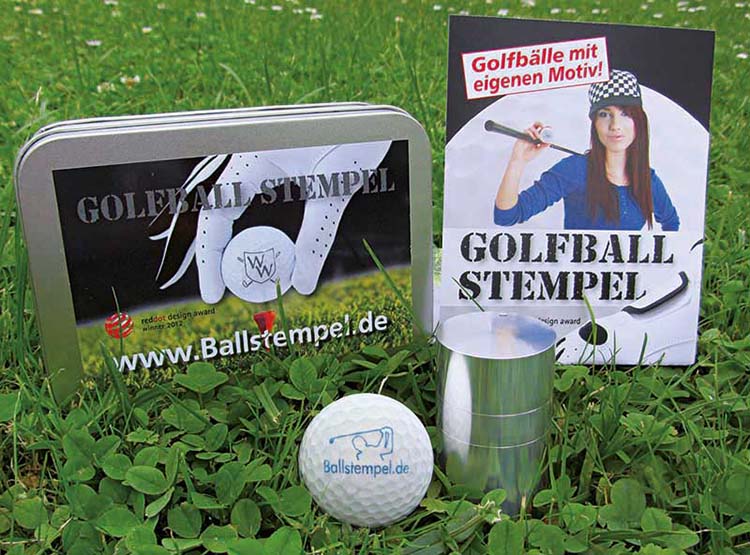 Bestellung – Golfballstempel – das beste Geschenk für Golfer