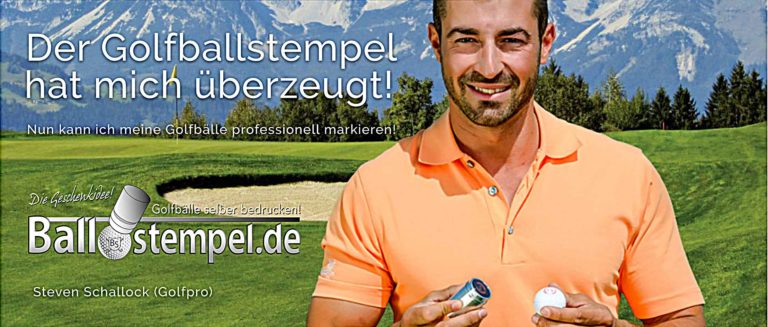 Golfballstempel A25 Golfballstempel das beste Geschenk