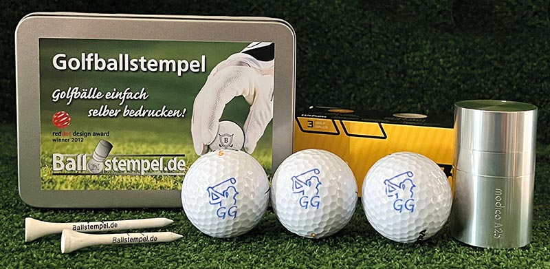 Bestellung – Golfballstempel – das beste Geschenk für Golfer